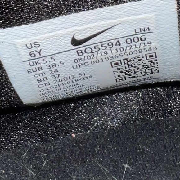 EUC LeBron’s Blk Red 6Y - Picture 7 of 7